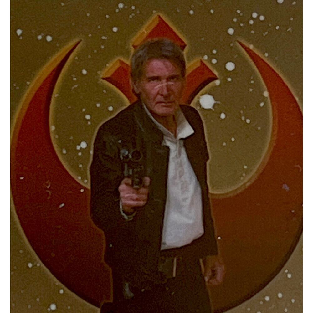 2016 Topps Chrome Star Wars The Force Awakens Heroes Of The Resistance Han Solo